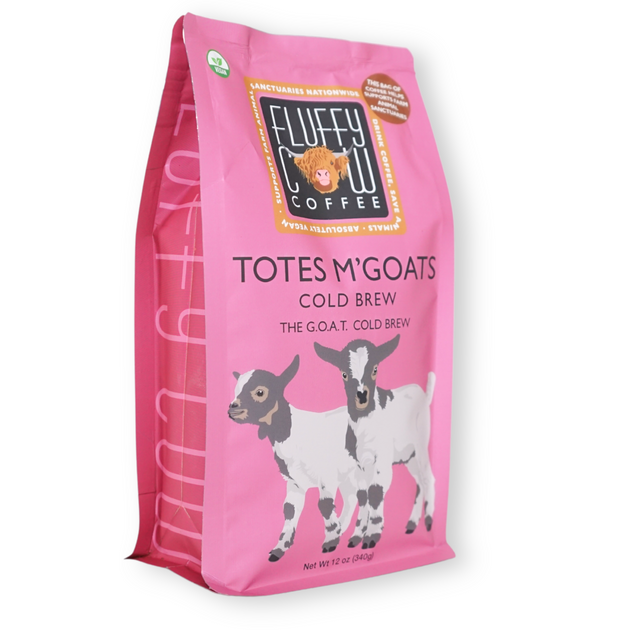 Totes M'Goats Cold Brew – Fluffy Cow Coffee