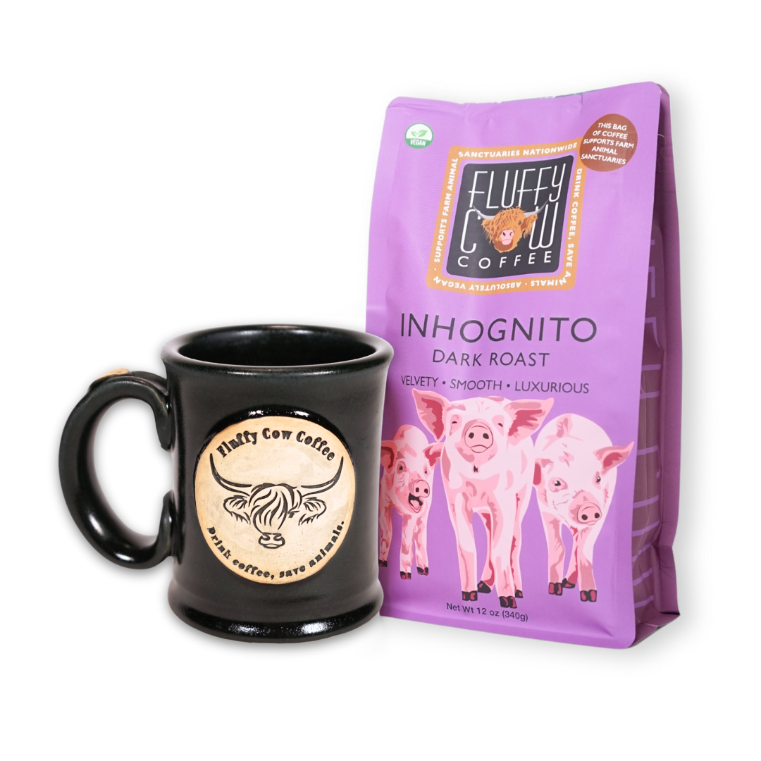 Coffee & Mug Bundle  Fluffy Cow Coffee