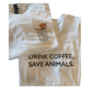 Fluffy Cow Coffee T-Shirts